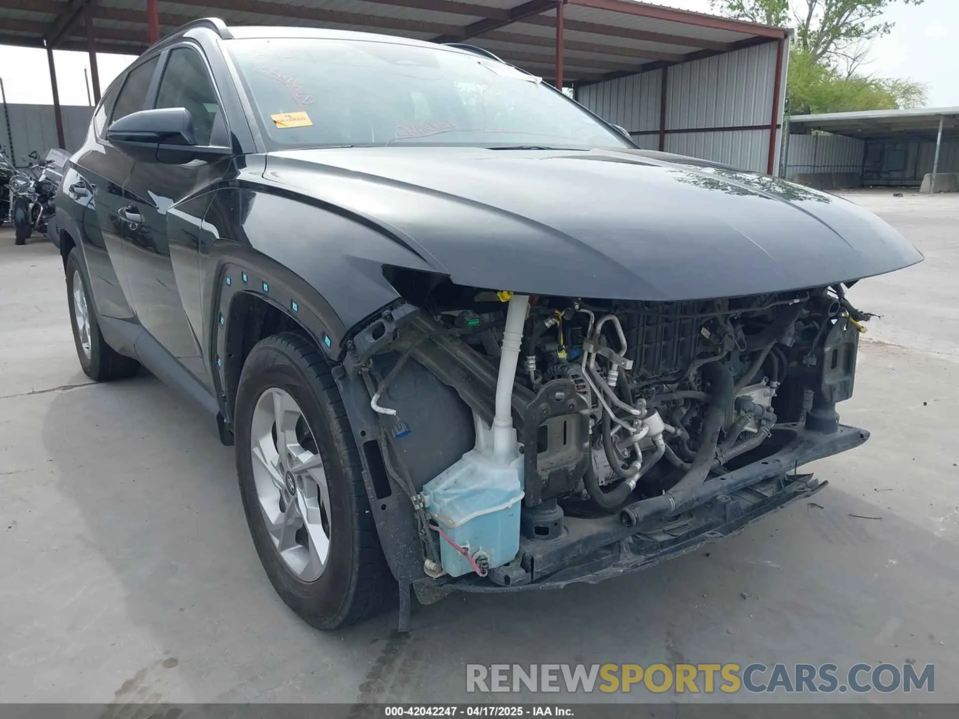 6 Photograph of a damaged car KM8JB3AEXNU091087 HYUNDAI TUCSON 2022