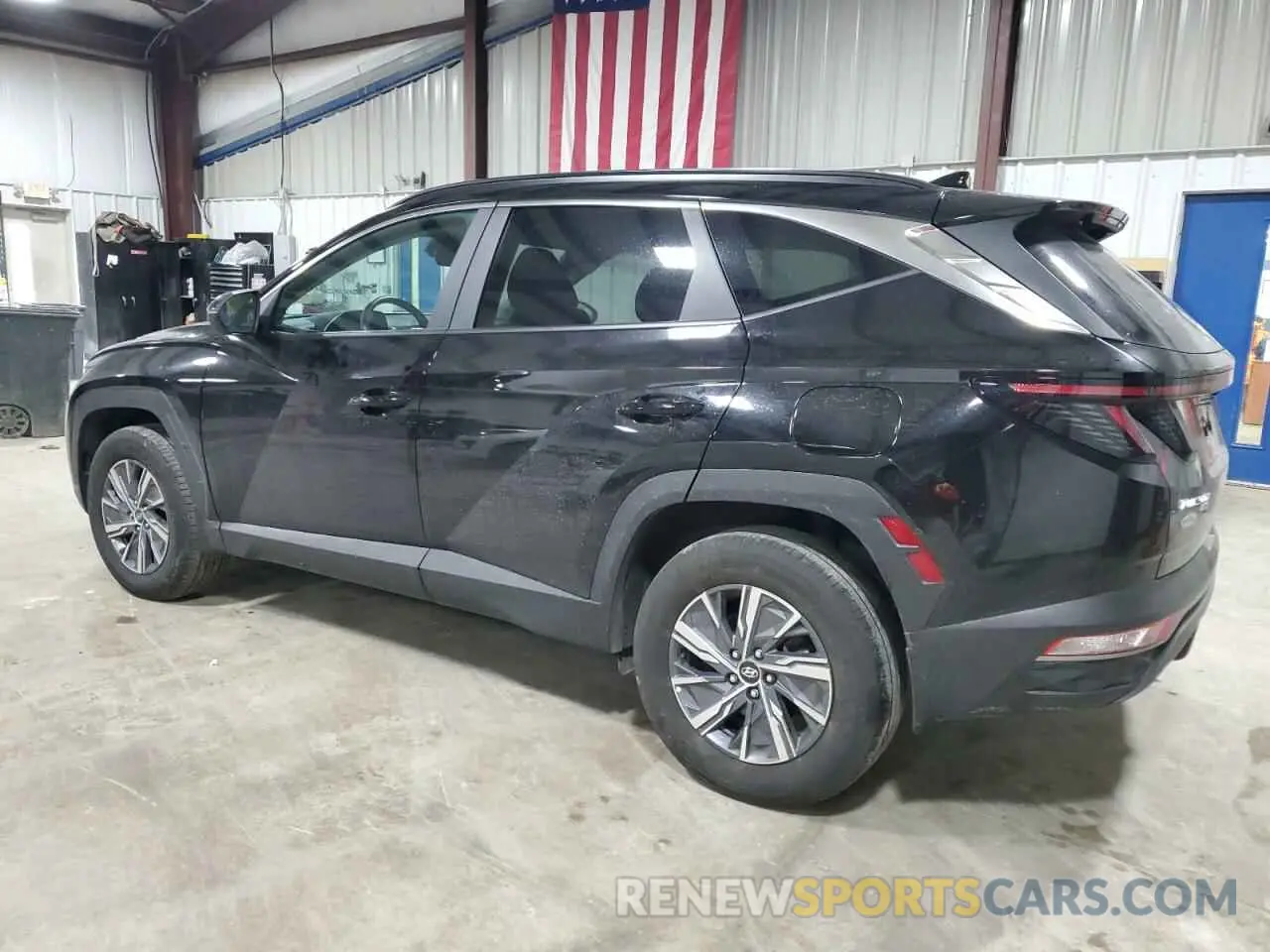 2 Photograph of a damaged car KM8JBCA10NU081178 HYUNDAI TUCSON 2022