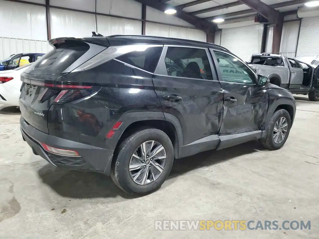 3 Photograph of a damaged car KM8JBCA10NU081178 HYUNDAI TUCSON 2022