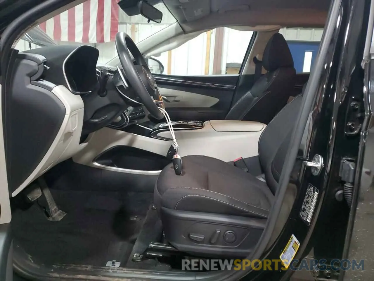 7 Photograph of a damaged car KM8JBCA10NU081178 HYUNDAI TUCSON 2022