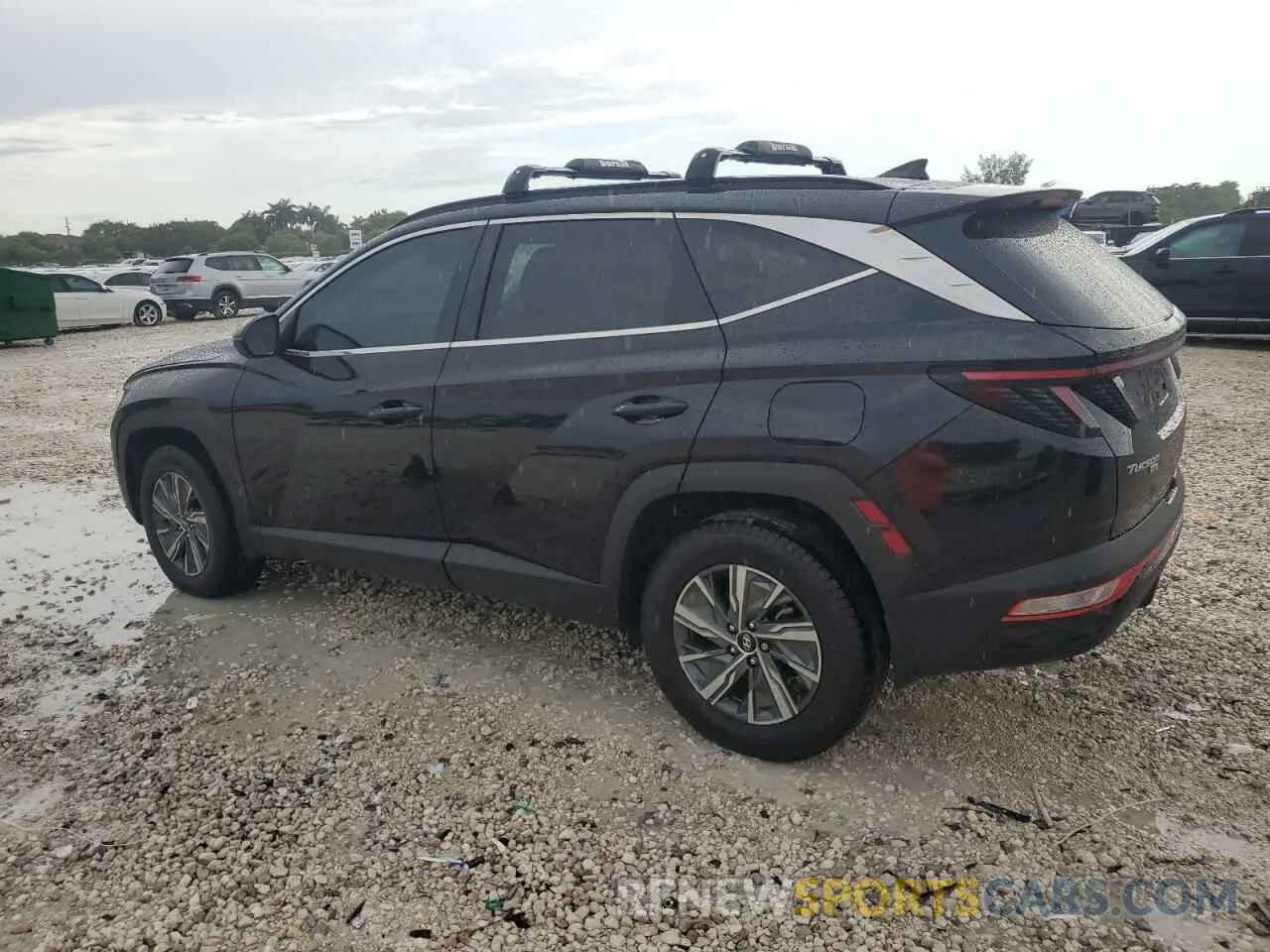 2 Photograph of a damaged car KM8JBCA11NU029770 HYUNDAI TUCSON 2022
