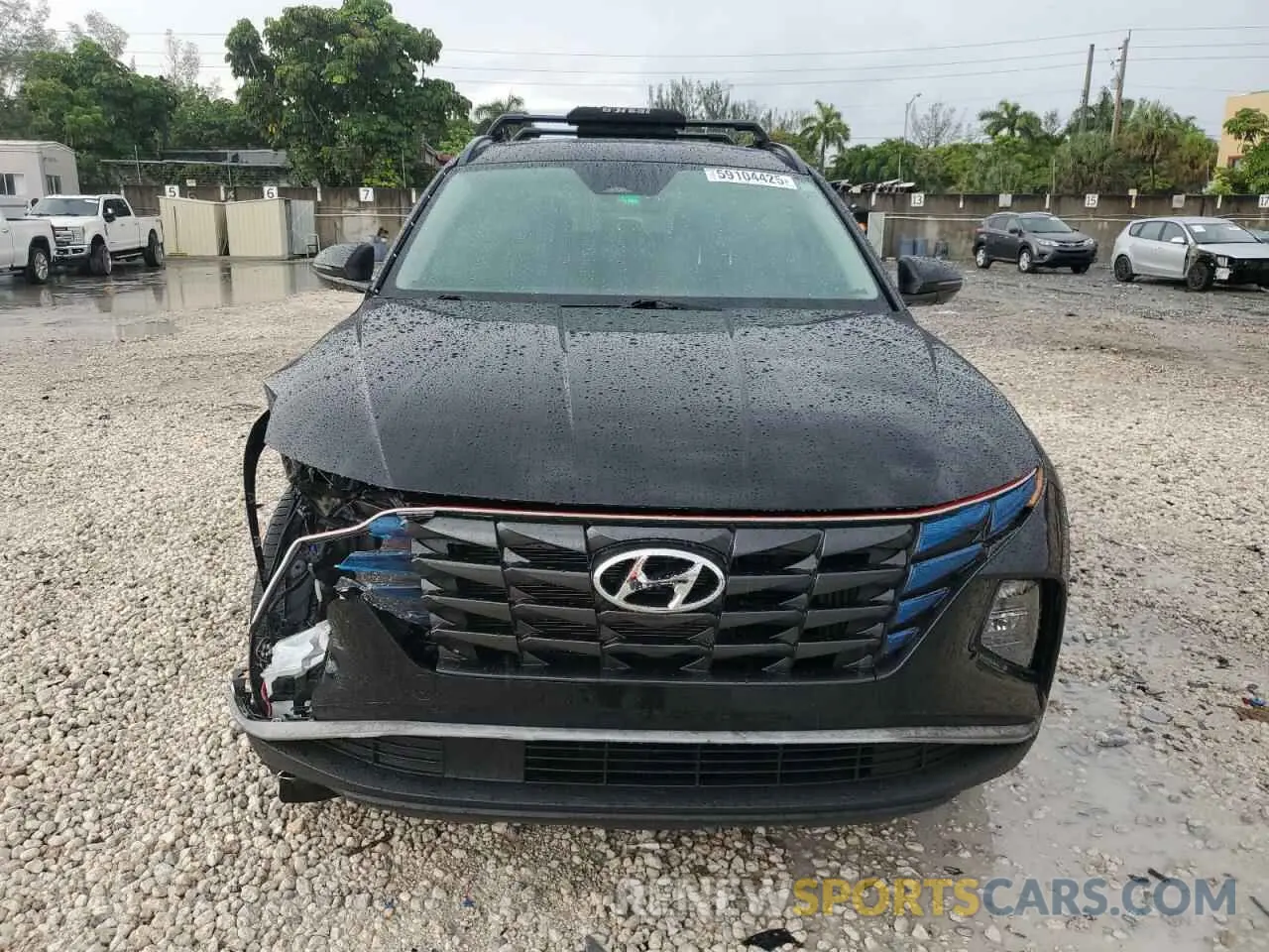 5 Photograph of a damaged car KM8JBCA11NU029770 HYUNDAI TUCSON 2022