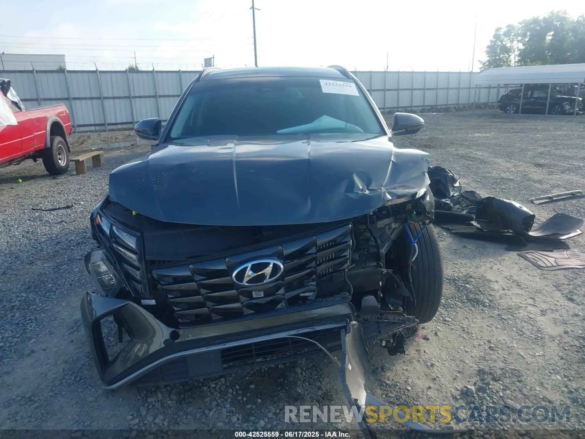 12 Photograph of a damaged car KM8JBCA15NU038973 HYUNDAI TUCSON 2022