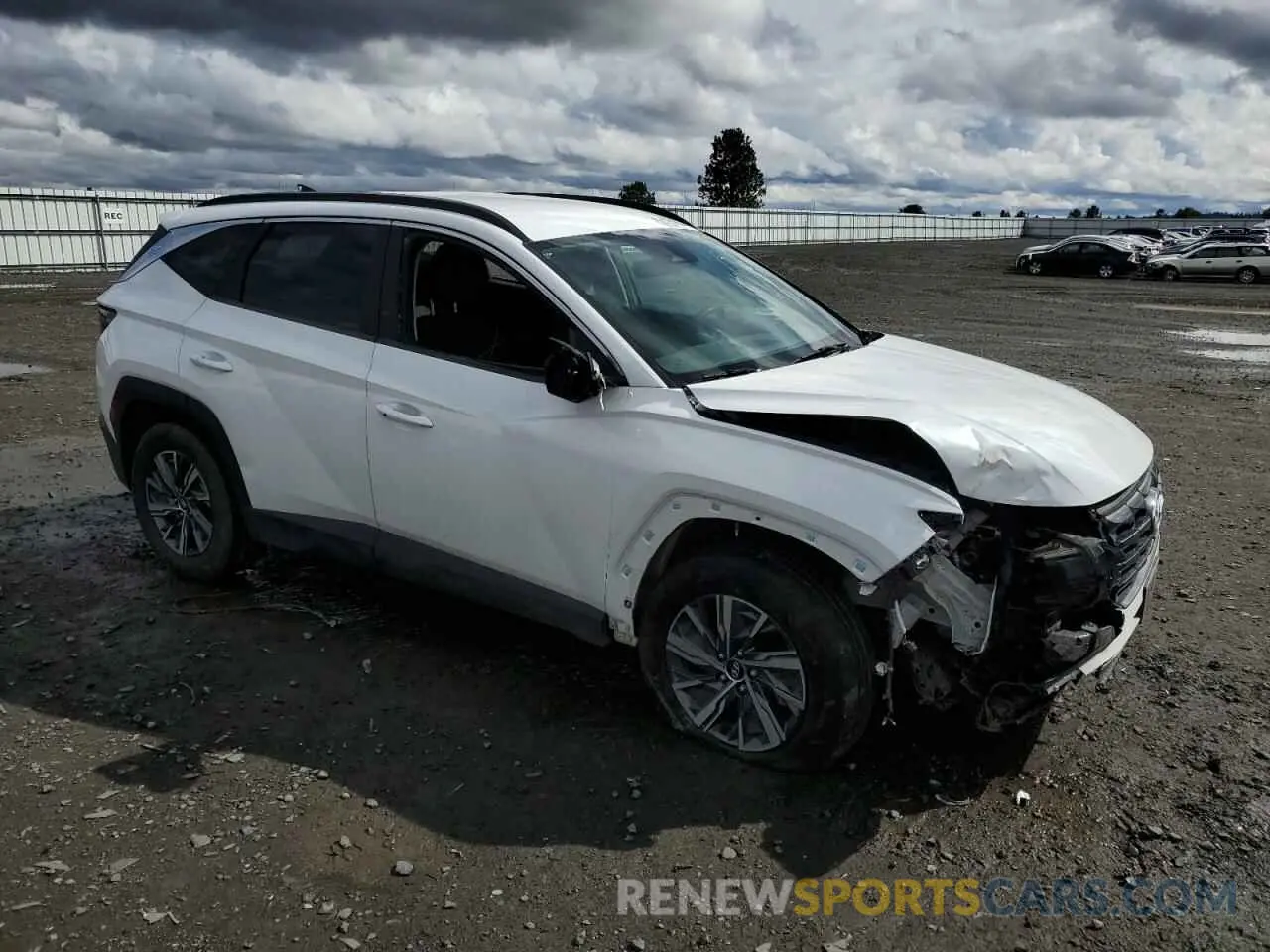 4 Photograph of a damaged car KM8JBCA16NU014939 HYUNDAI TUCSON 2022