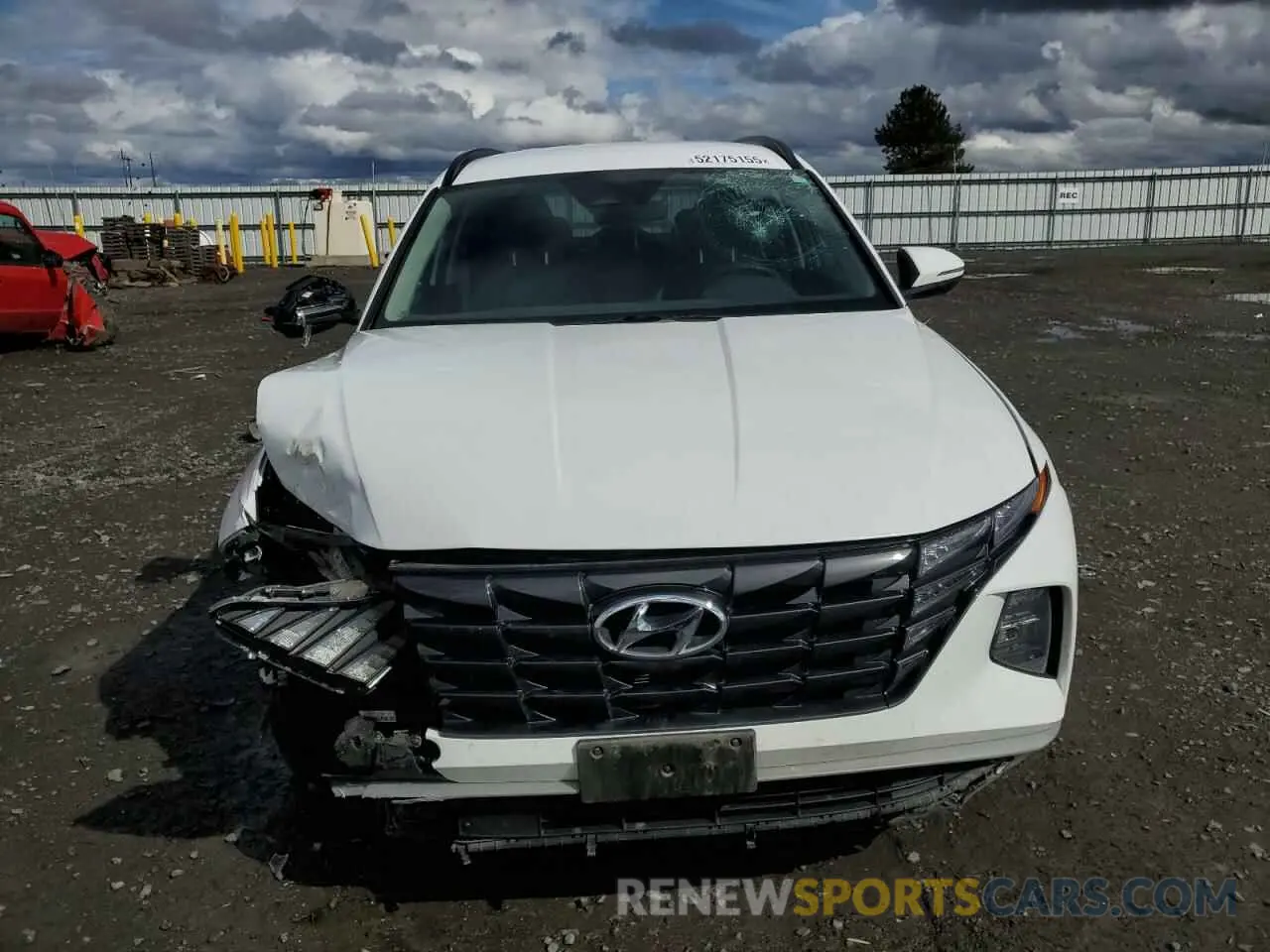 5 Photograph of a damaged car KM8JBCA16NU014939 HYUNDAI TUCSON 2022