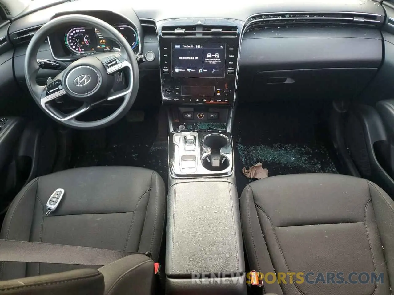 8 Photograph of a damaged car KM8JBCA17NU014268 HYUNDAI TUCSON 2022