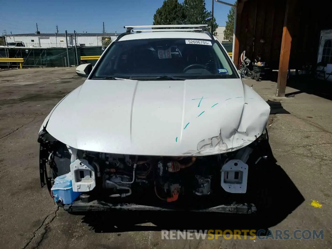 5 Photograph of a damaged car KM8JBCA19NU032500 HYUNDAI TUCSON 2022