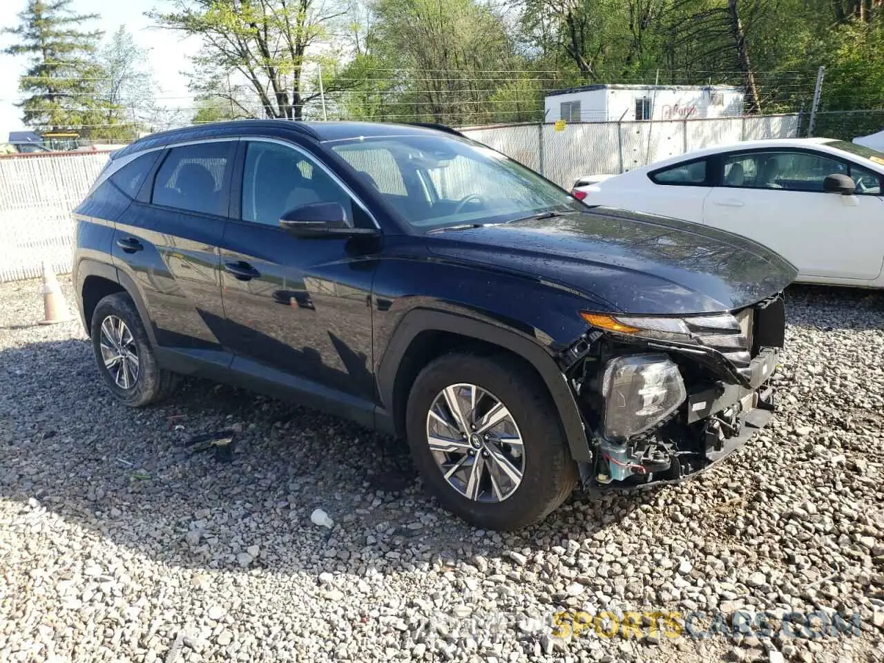 4 Photograph of a damaged car KM8JBCA19NU054464 HYUNDAI TUCSON 2022