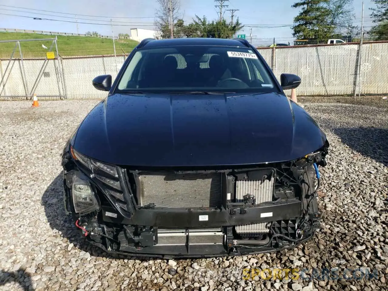 5 Photograph of a damaged car KM8JBCA19NU054464 HYUNDAI TUCSON 2022