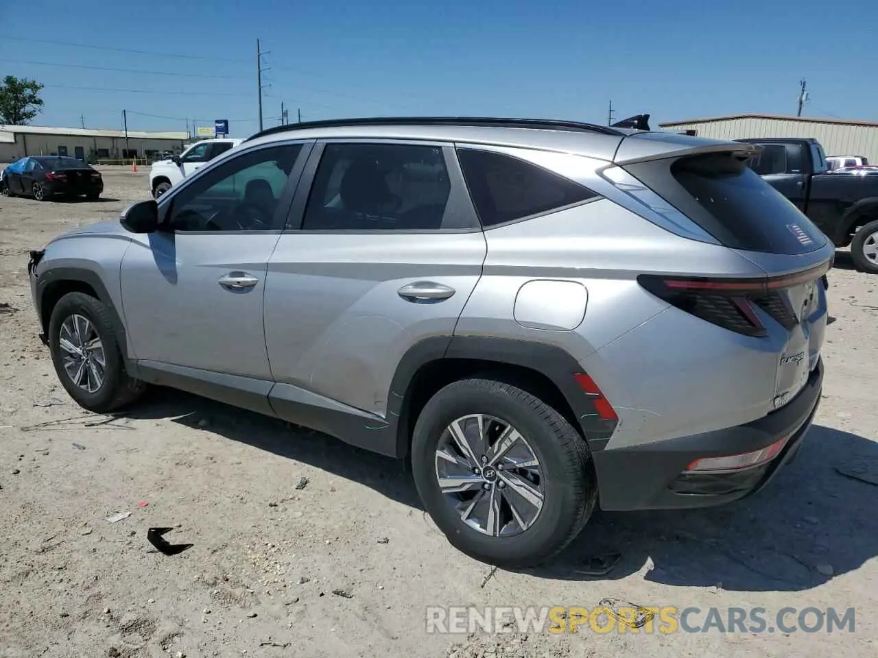 2 Photograph of a damaged car KM8JBCA1XNU031906 HYUNDAI TUCSON 2022