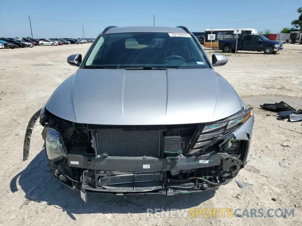 5 Photograph of a damaged car KM8JBCA1XNU031906 HYUNDAI TUCSON 2022