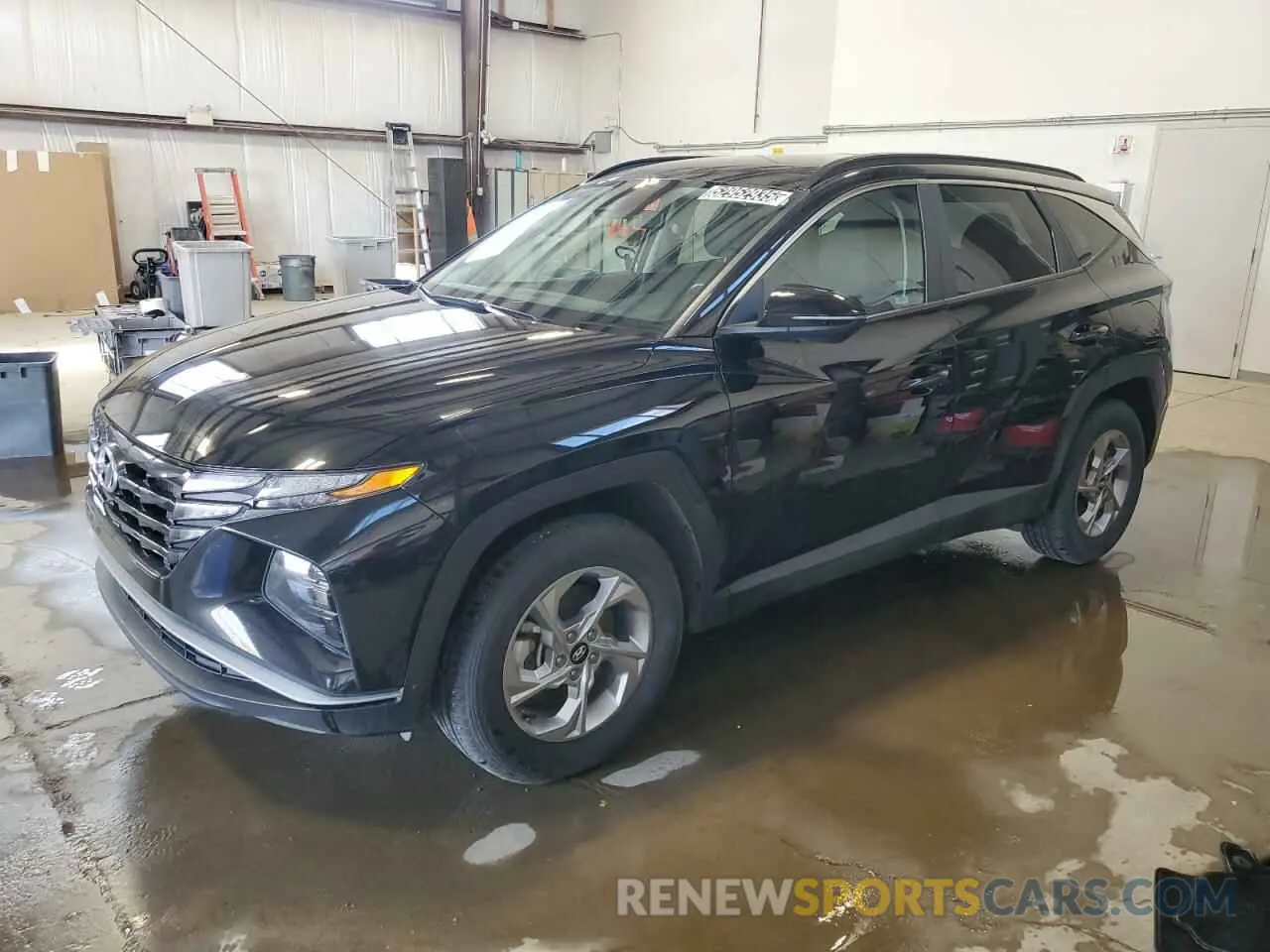 1 Photograph of a damaged car KM8JBCAE5NU149963 HYUNDAI TUCSON 2022
