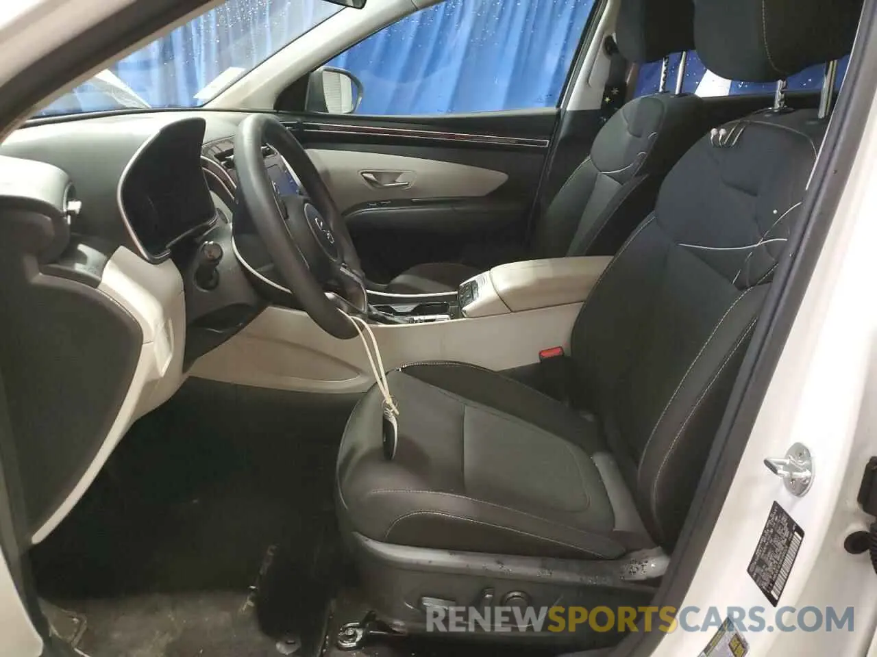 7 Photograph of a damaged car KM8JBCAE6NU066526 HYUNDAI TUCSON 2022