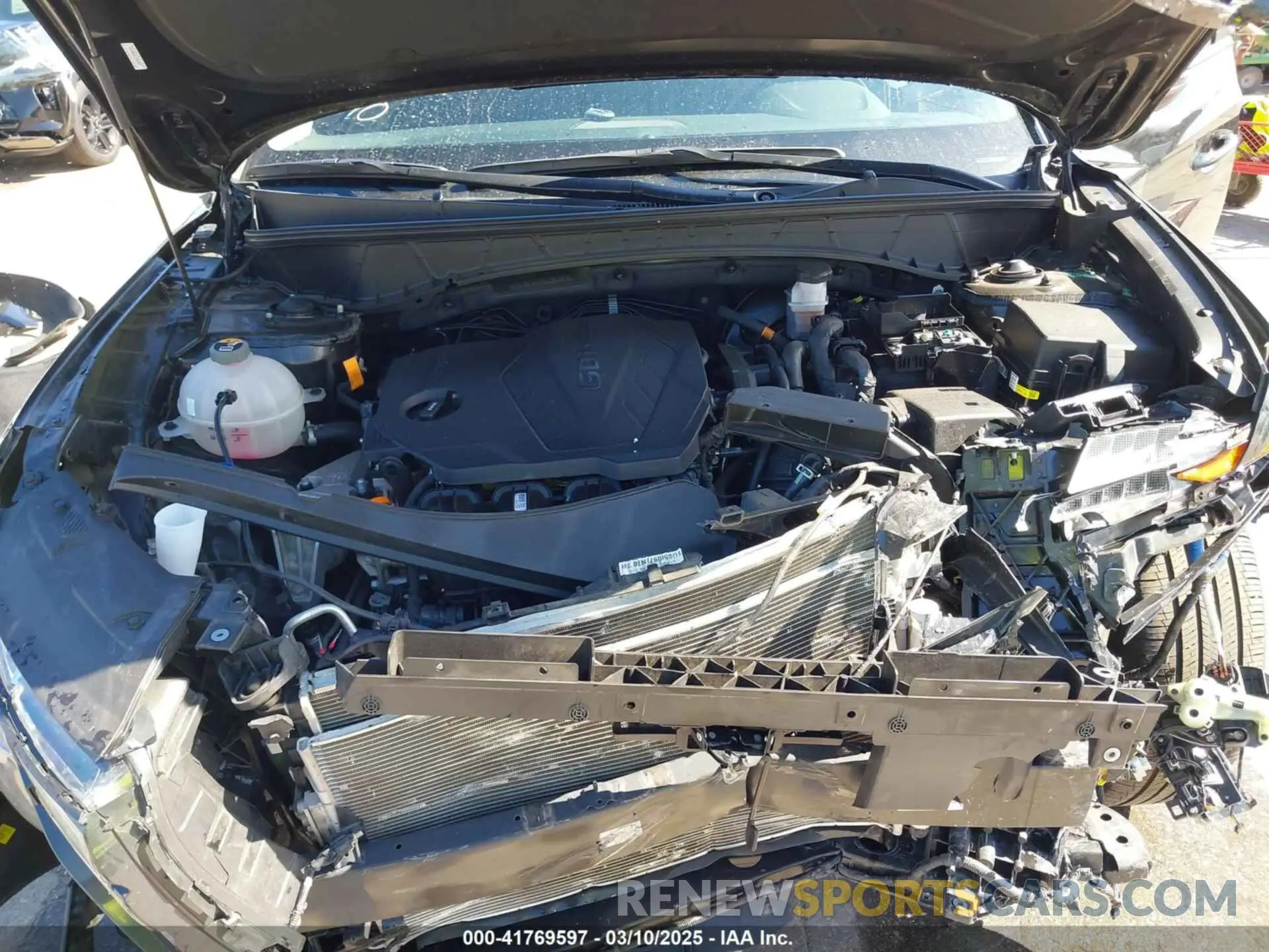 10 Photograph of a damaged car KM8JBCAE7NU065076 HYUNDAI TUCSON 2022
