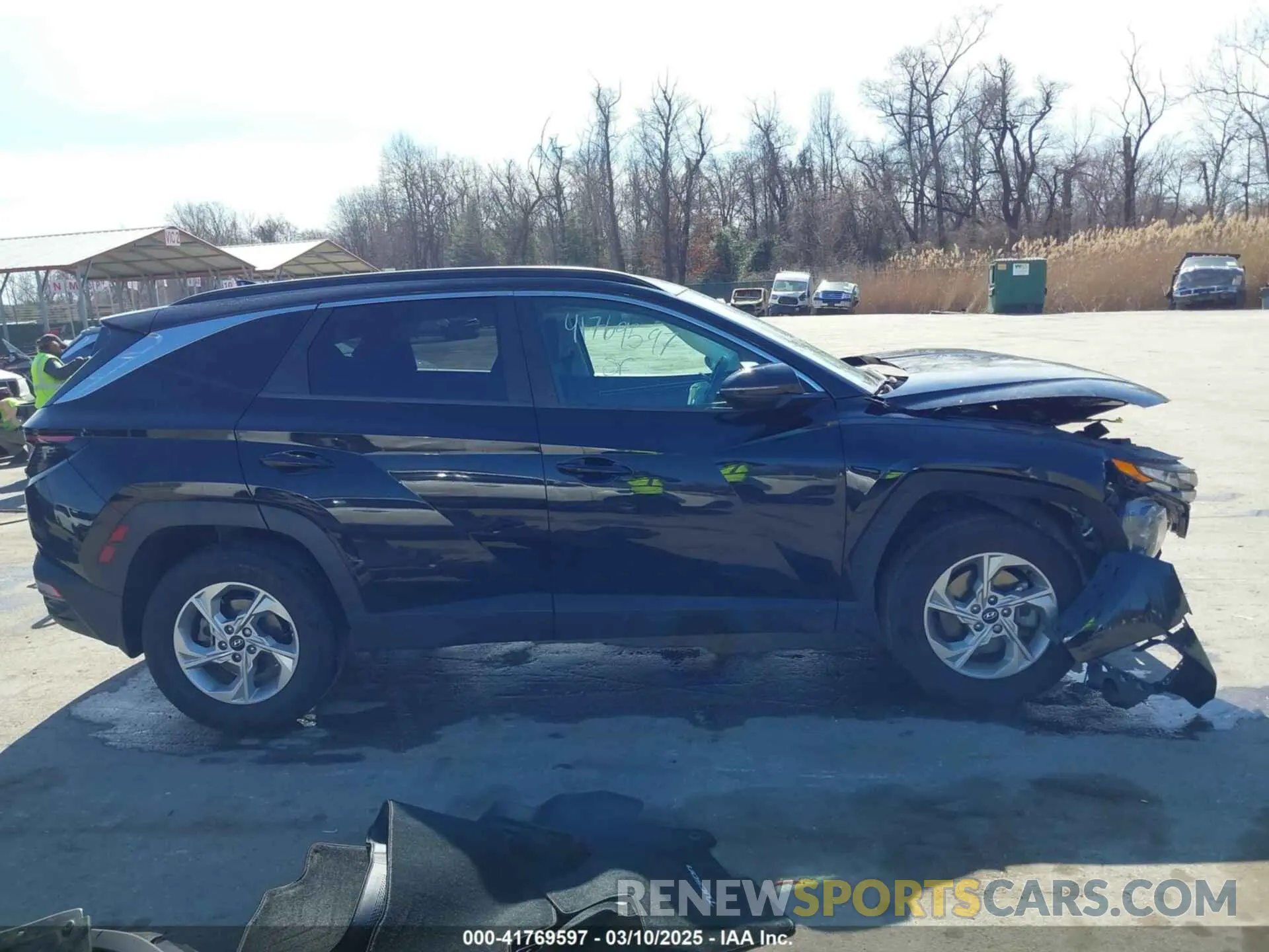 14 Photograph of a damaged car KM8JBCAE7NU065076 HYUNDAI TUCSON 2022
