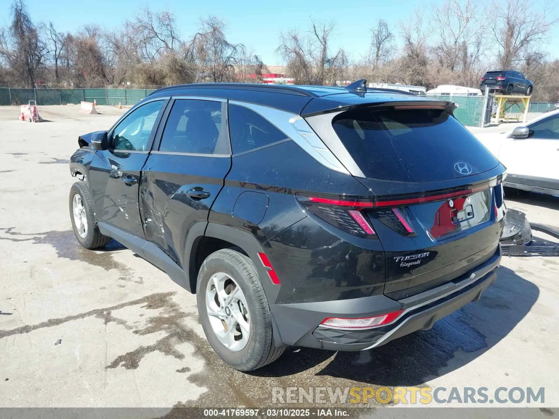 3 Photograph of a damaged car KM8JBCAE7NU065076 HYUNDAI TUCSON 2022