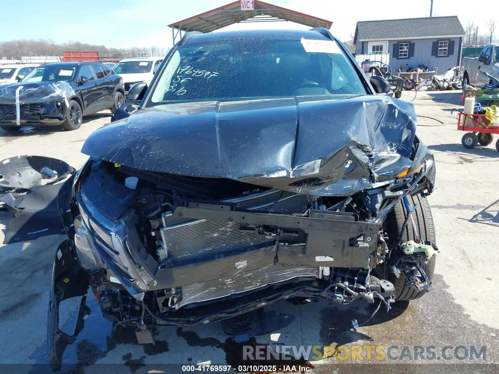 6 Photograph of a damaged car KM8JBCAE7NU065076 HYUNDAI TUCSON 2022