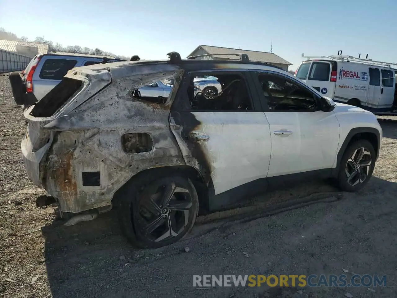 3 Photograph of a damaged car KM8JBDA26NU081149 HYUNDAI TUCSON 2022