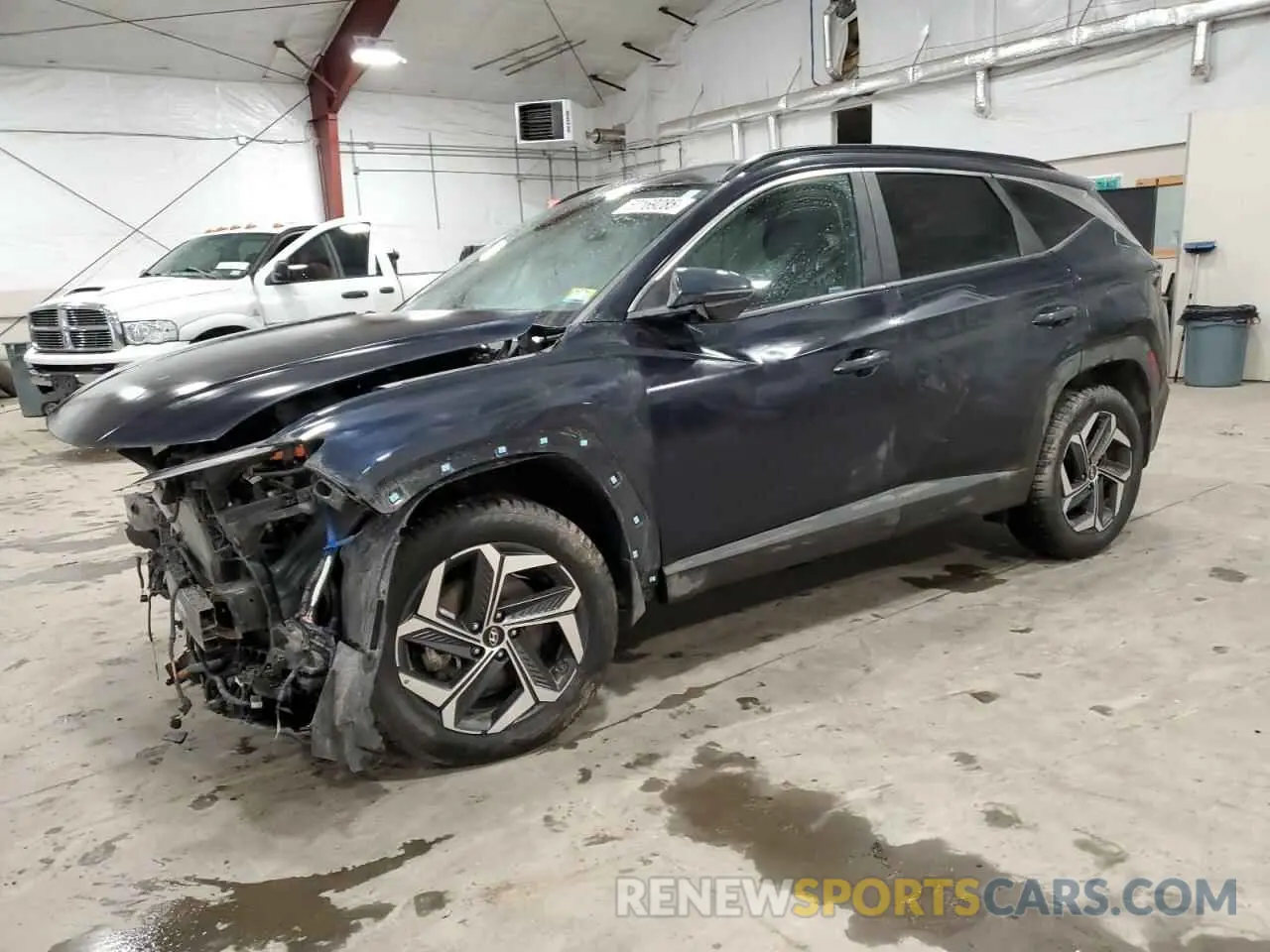 1 Photograph of a damaged car KM8JBDA29NU066533 HYUNDAI TUCSON 2022