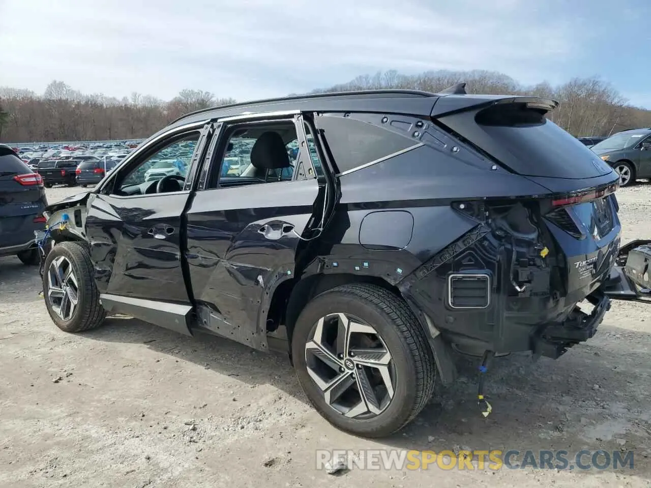 2 Photograph of a damaged car KM8JBDA2XNU056478 HYUNDAI TUCSON 2022