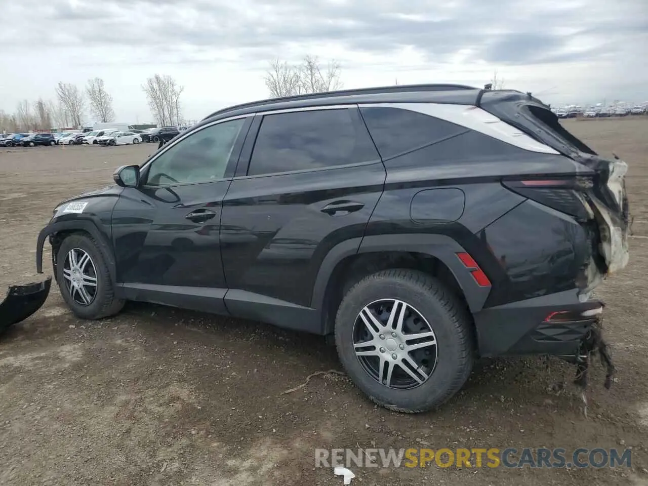 2 Photograph of a damaged car KM8JCCA13NU025216 HYUNDAI TUCSON 2022