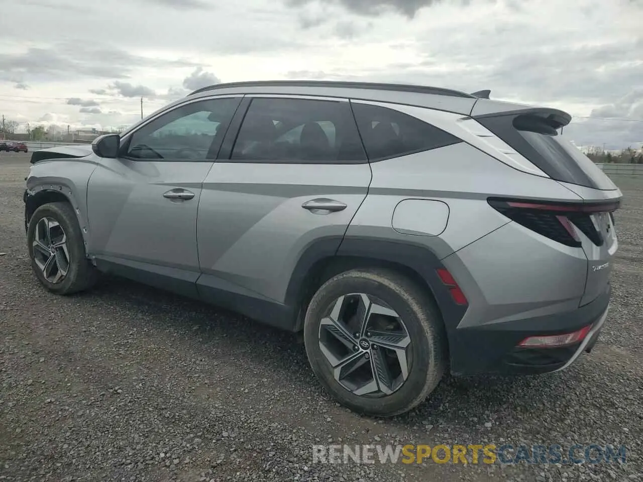 2 Photograph of a damaged car KM8JCCA16NU064091 HYUNDAI TUCSON 2022