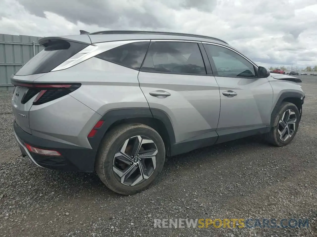 3 Photograph of a damaged car KM8JCCA16NU064091 HYUNDAI TUCSON 2022
