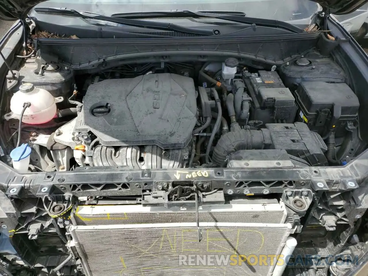 12 Photograph of a damaged car KM8JCCAE4NU039256 HYUNDAI TUCSON 2022