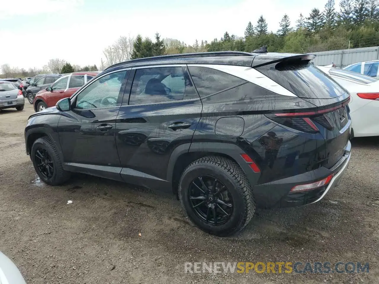 2 Photograph of a damaged car KM8JCCAE4NU039256 HYUNDAI TUCSON 2022