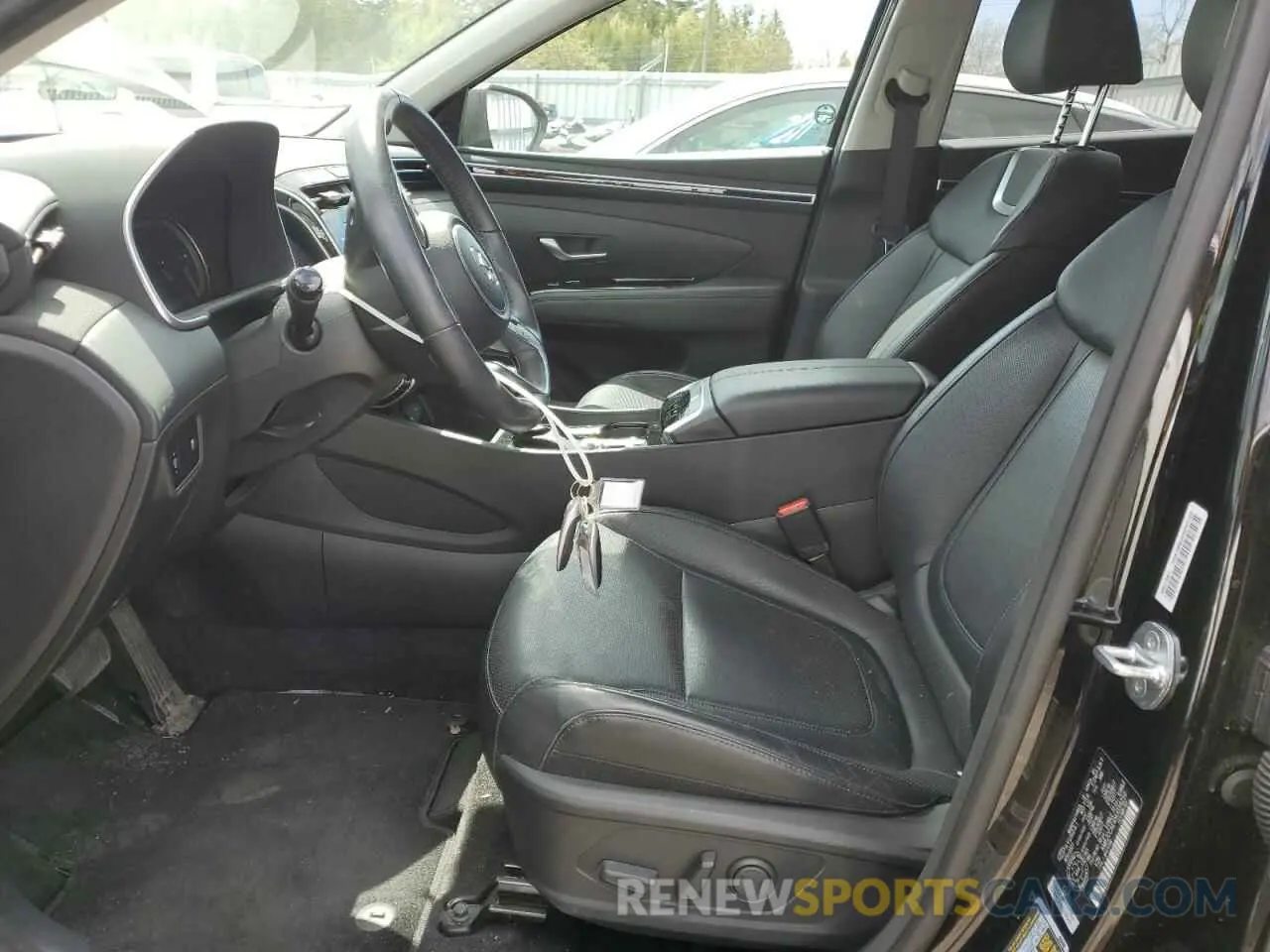 7 Photograph of a damaged car KM8JCCAE4NU039256 HYUNDAI TUCSON 2022