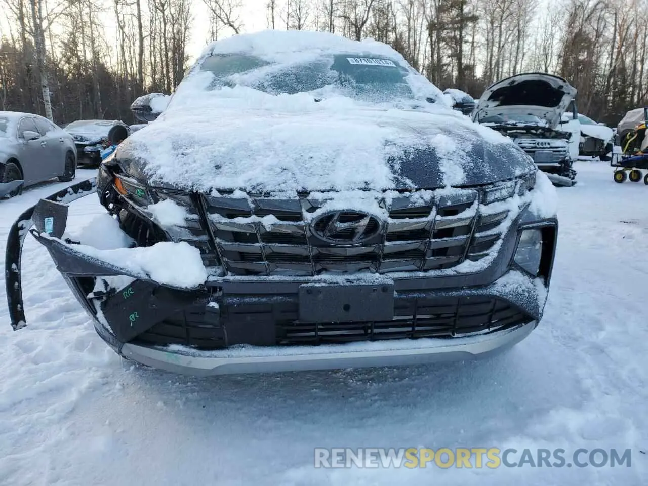 5 Photograph of a damaged car KM8JCCAE5NU094976 HYUNDAI TUCSON 2022