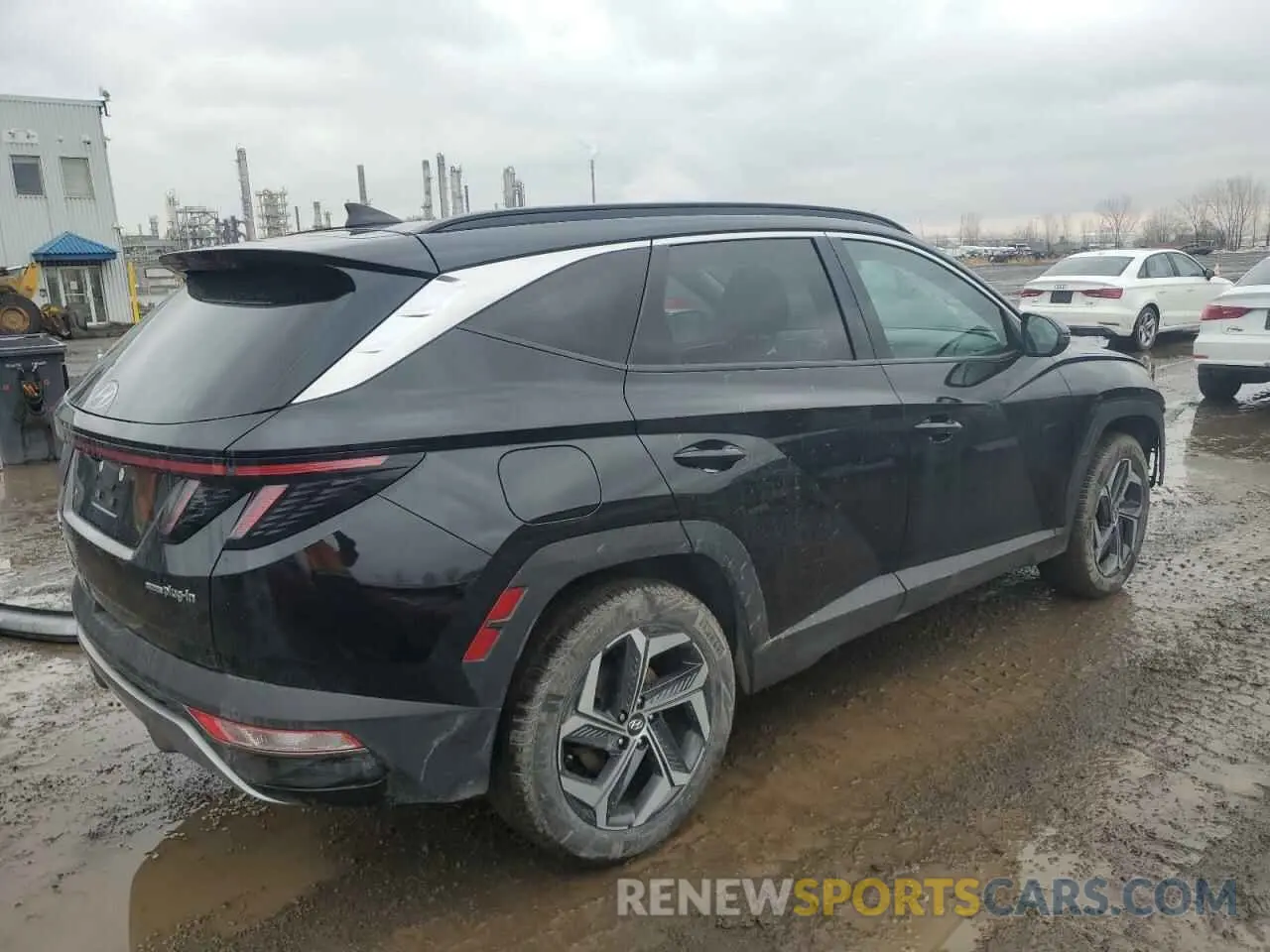 3 Photograph of a damaged car KM8JDDA24NU070208 HYUNDAI TUCSON 2022