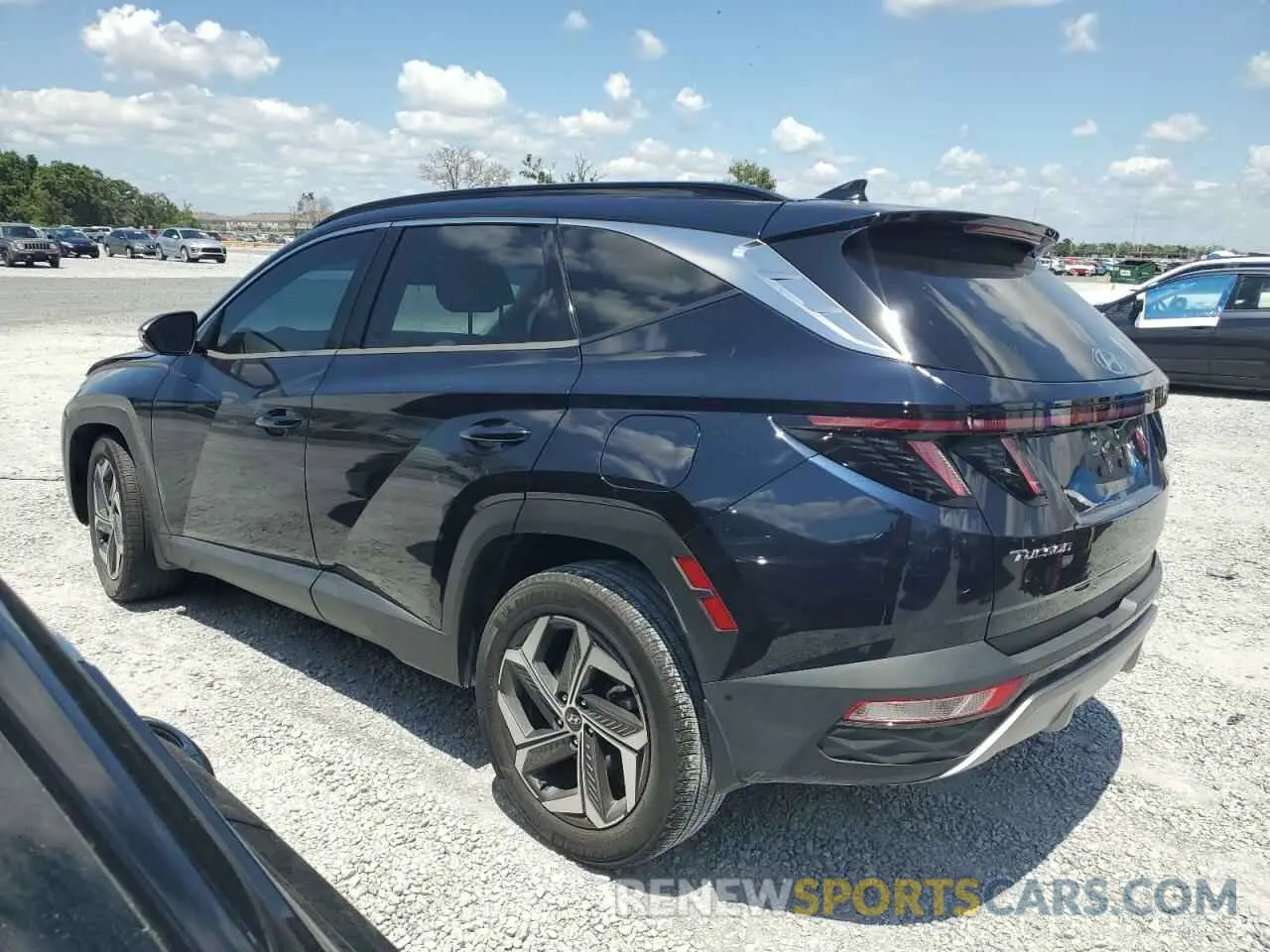 2 Photograph of a damaged car KM8JE3AE3NU060318 HYUNDAI TUCSON 2022