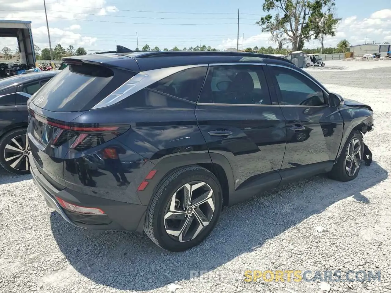 3 Photograph of a damaged car KM8JE3AE3NU060318 HYUNDAI TUCSON 2022