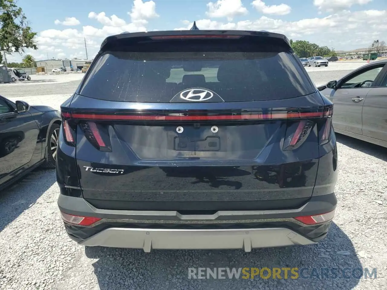 6 Photograph of a damaged car KM8JE3AE3NU060318 HYUNDAI TUCSON 2022