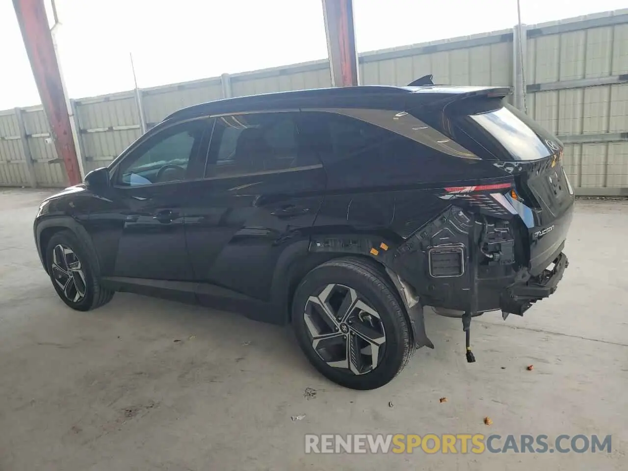 2 Photograph of a damaged car KM8JE3AE8NU052327 HYUNDAI TUCSON 2022