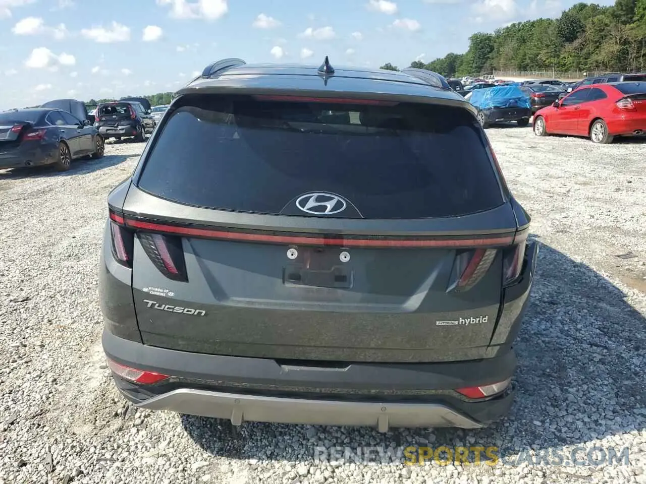 6 Photograph of a damaged car KM8JECA10NU031470 HYUNDAI TUCSON 2022