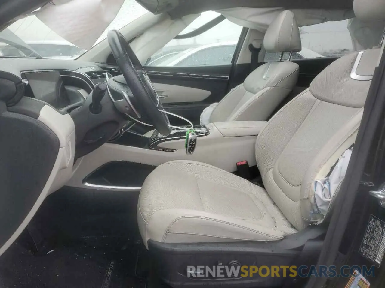 7 Photograph of a damaged car KM8JECA10NU047815 HYUNDAI TUCSON 2022