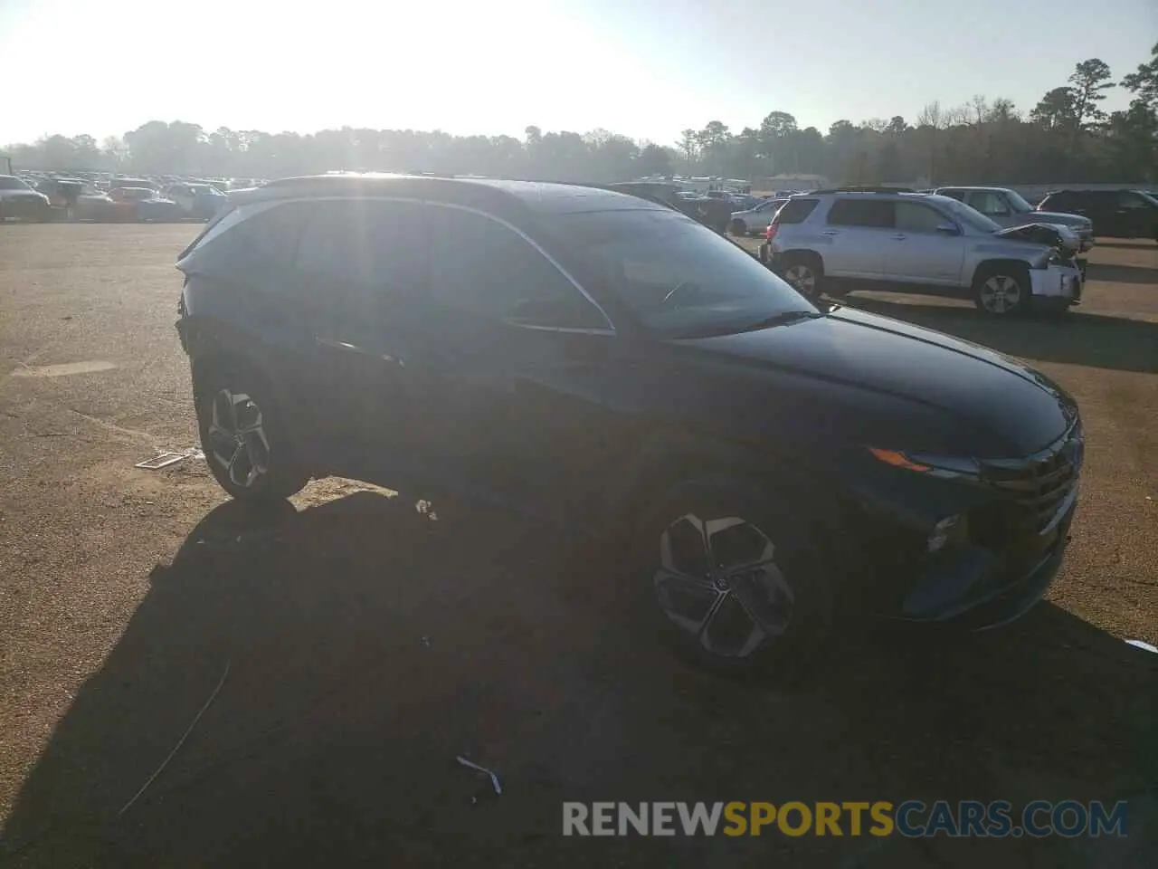 4 Photograph of a damaged car KM8JECA11NU082931 HYUNDAI TUCSON 2022