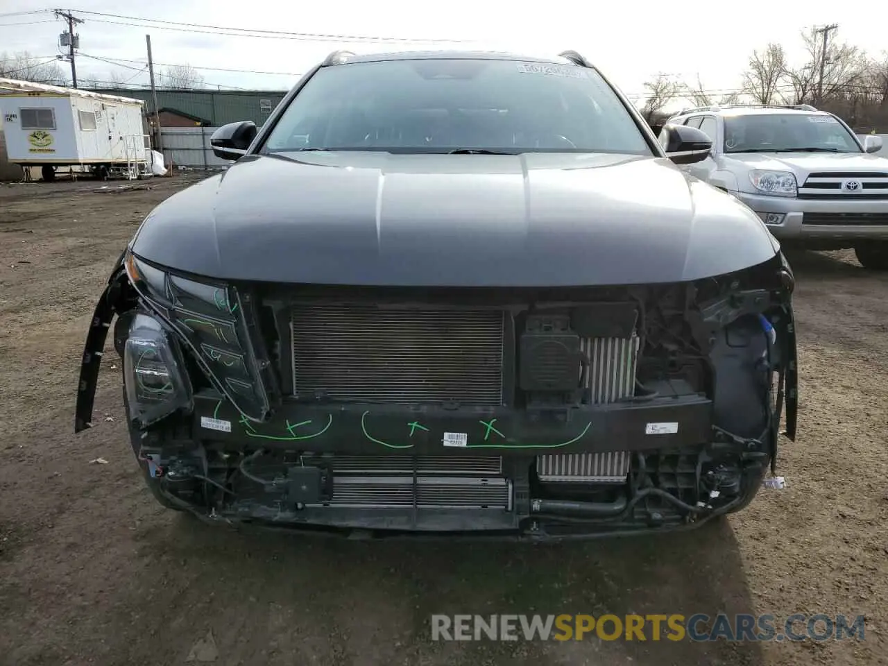 5 Photograph of a damaged car KM8JECA11NU083786 HYUNDAI TUCSON 2022