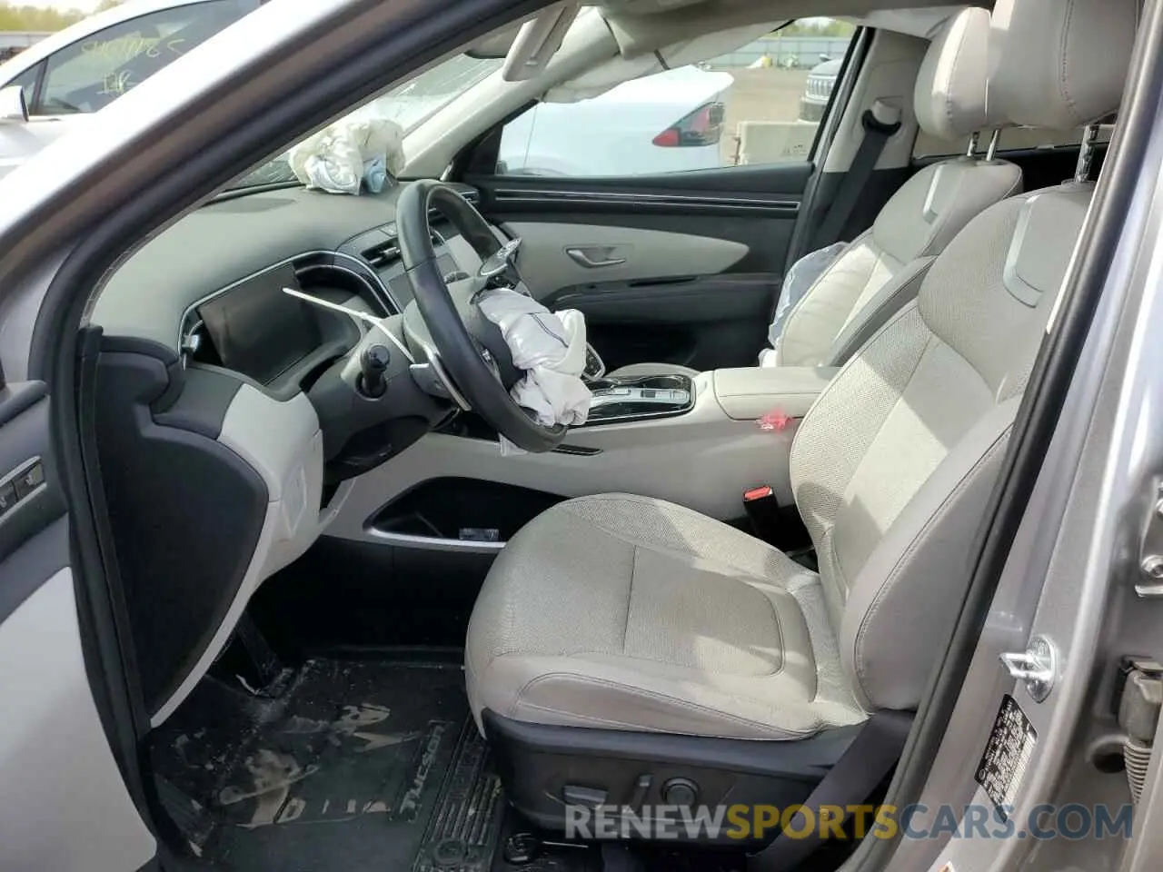 7 Photograph of a damaged car KM8JECA12NU038310 HYUNDAI TUCSON 2022
