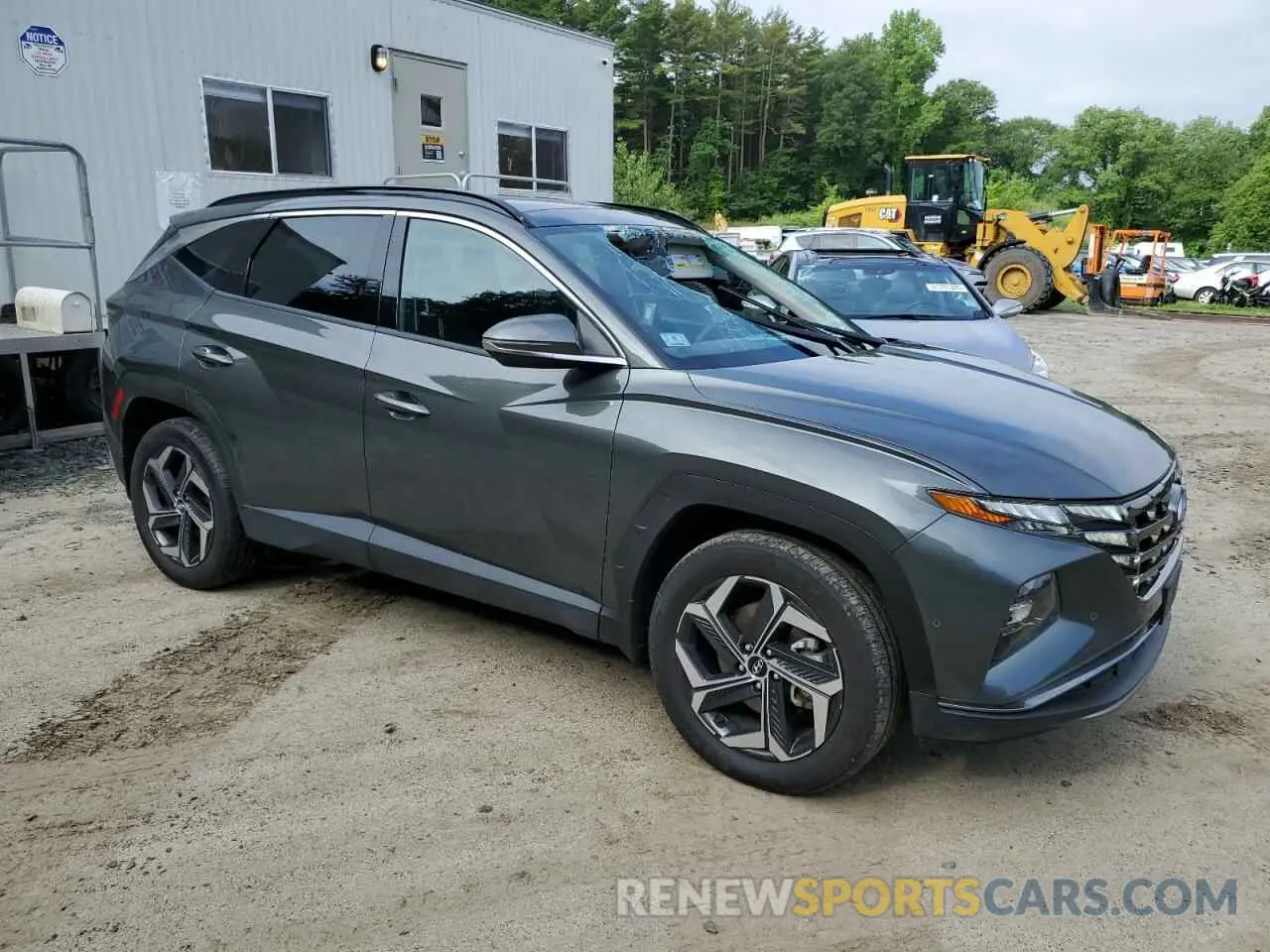 4 Photograph of a damaged car KM8JECA12NU047556 HYUNDAI TUCSON 2022