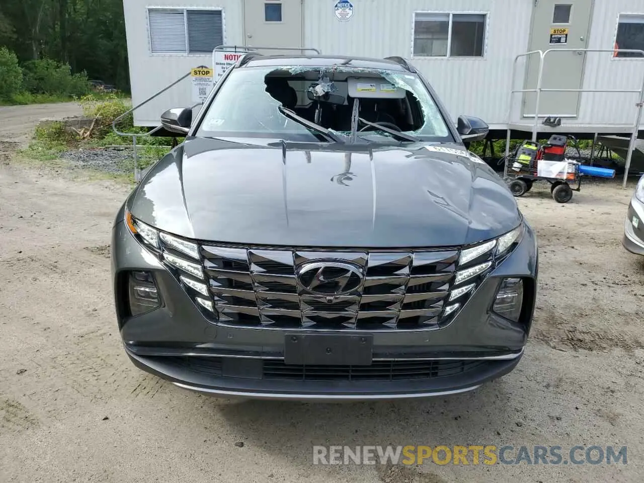 5 Photograph of a damaged car KM8JECA12NU047556 HYUNDAI TUCSON 2022
