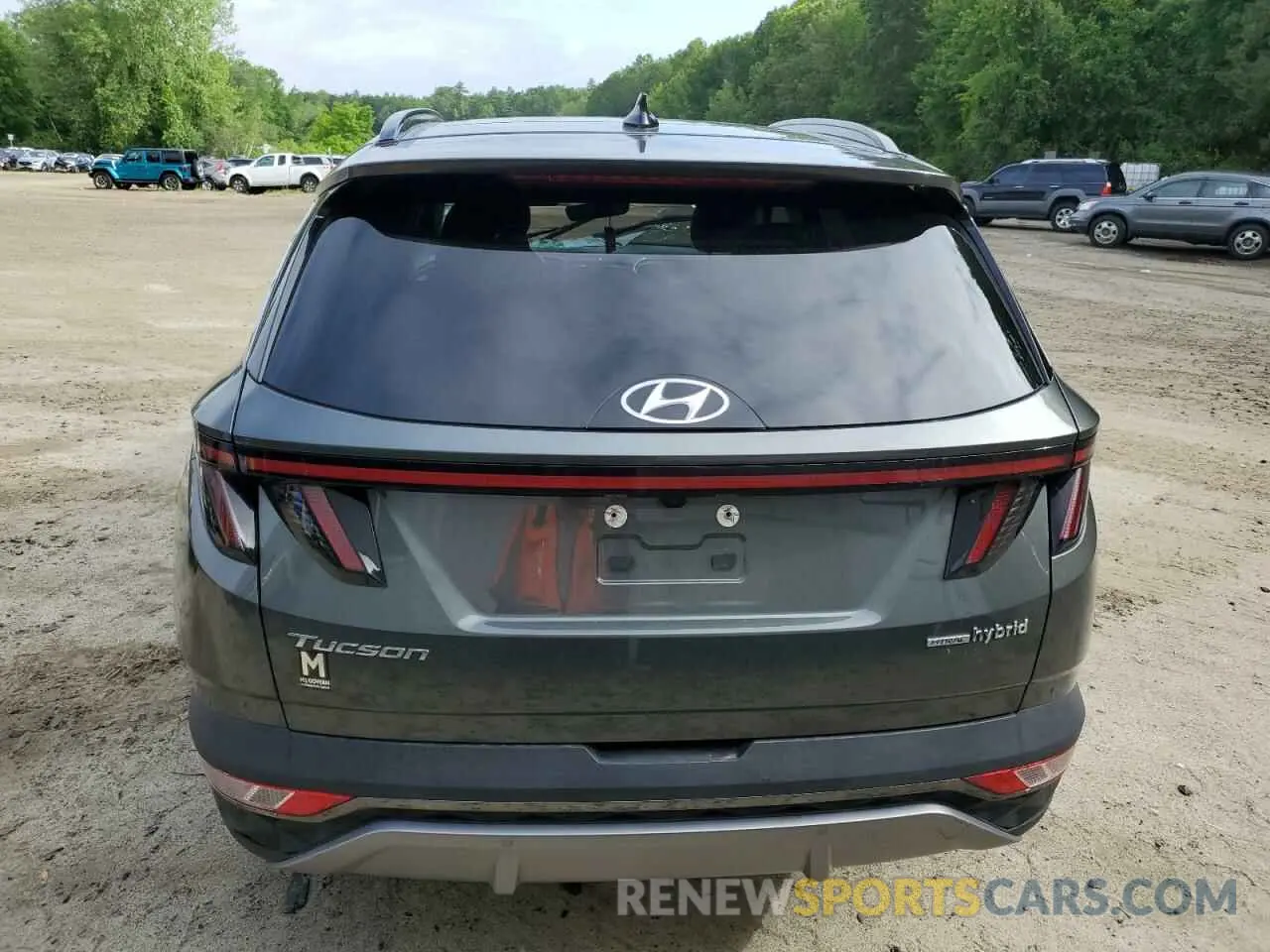 6 Photograph of a damaged car KM8JECA12NU047556 HYUNDAI TUCSON 2022