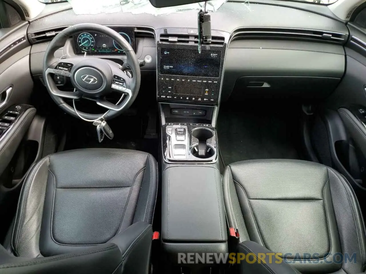 8 Photograph of a damaged car KM8JECA12NU047556 HYUNDAI TUCSON 2022