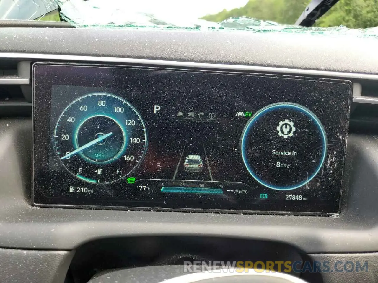 9 Photograph of a damaged car KM8JECA12NU047556 HYUNDAI TUCSON 2022