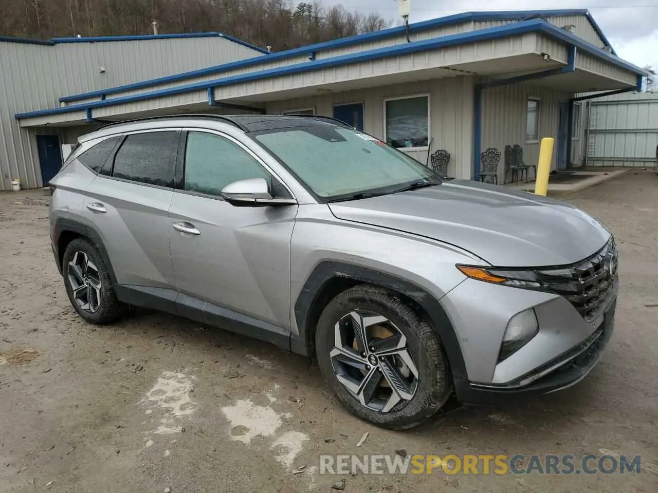 4 Photograph of a damaged car KM8JECA13NU018907 HYUNDAI TUCSON 2022