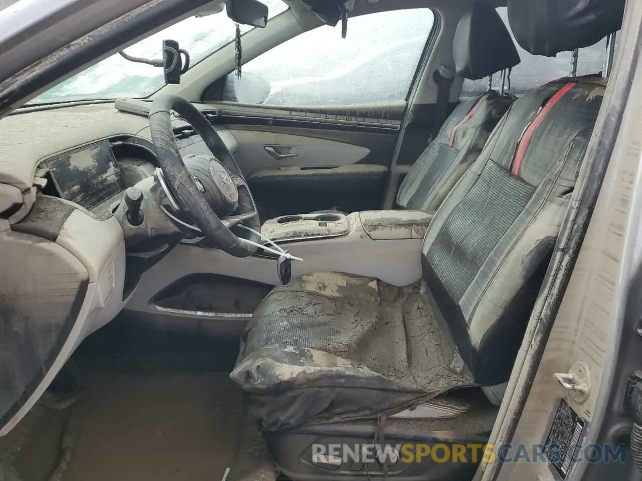 7 Photograph of a damaged car KM8JECA13NU018907 HYUNDAI TUCSON 2022