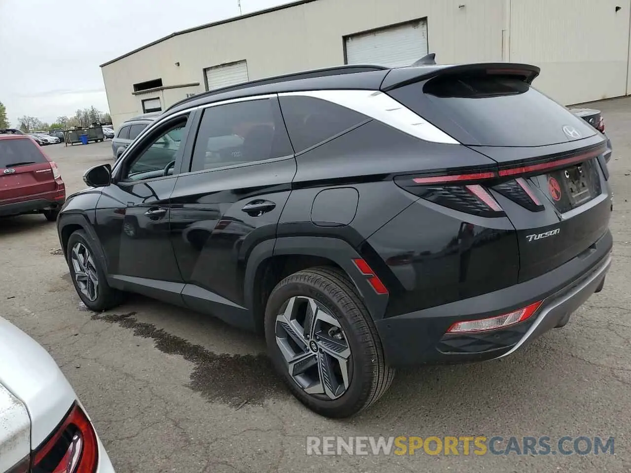 2 Photograph of a damaged car KM8JECA16NU012857 HYUNDAI TUCSON 2022