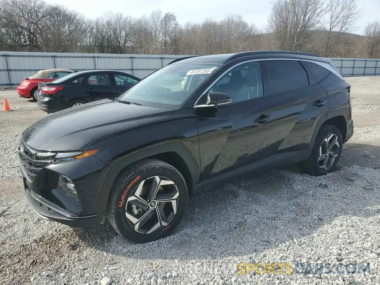 1 Photograph of a damaged car KM8JECA16NU074906 HYUNDAI TUCSON 2022